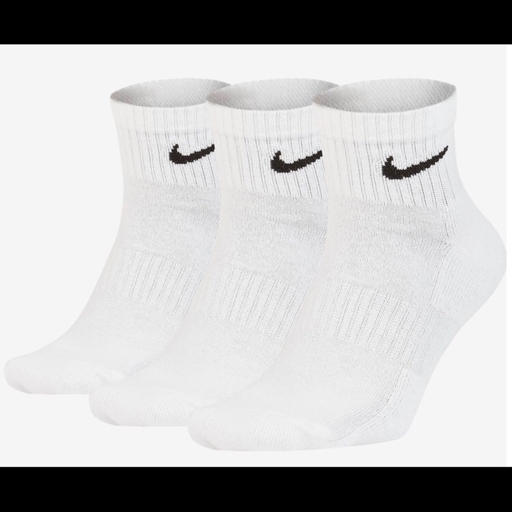 White ankle socks